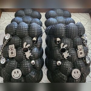 NWT Bubble Slides with Charms